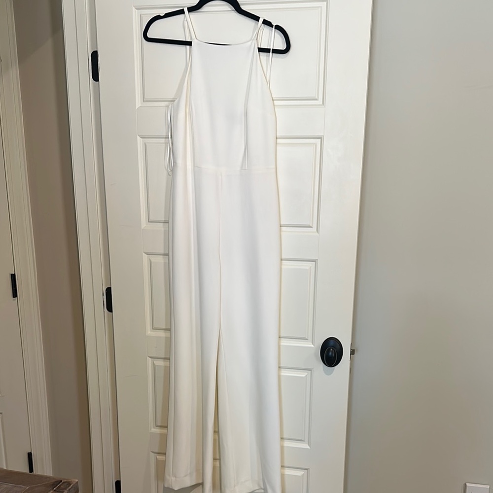 French Connection White Jumpsuit